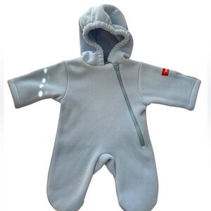 WIDGEON WARM PLUS BABY GIRLS or BOYS FLEECE BUNTING SUIT - BLUE NEWBORN